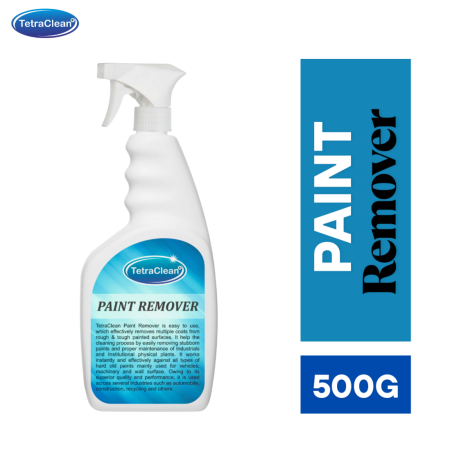 TetraClean Paint Remover Spray – 500ml | Multi-Surface Industrial Paint Stripping Solution